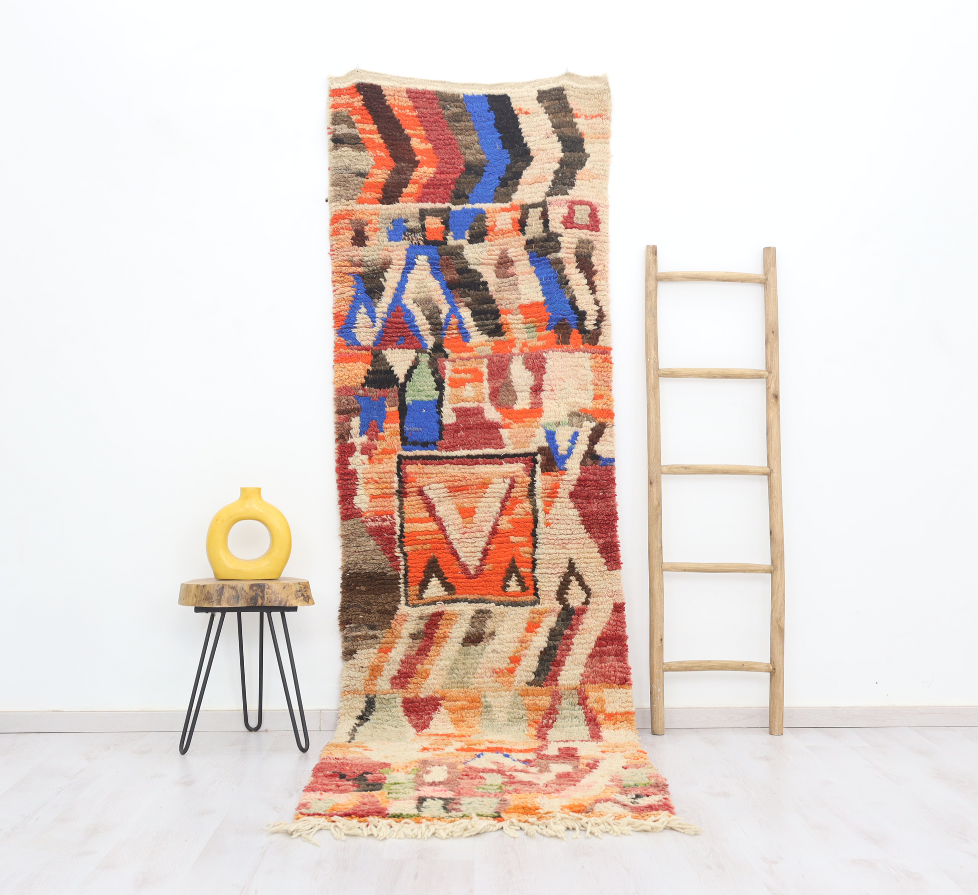 Tiddart Moroccan Rug 2'9" x 9'8" - Street-Wave