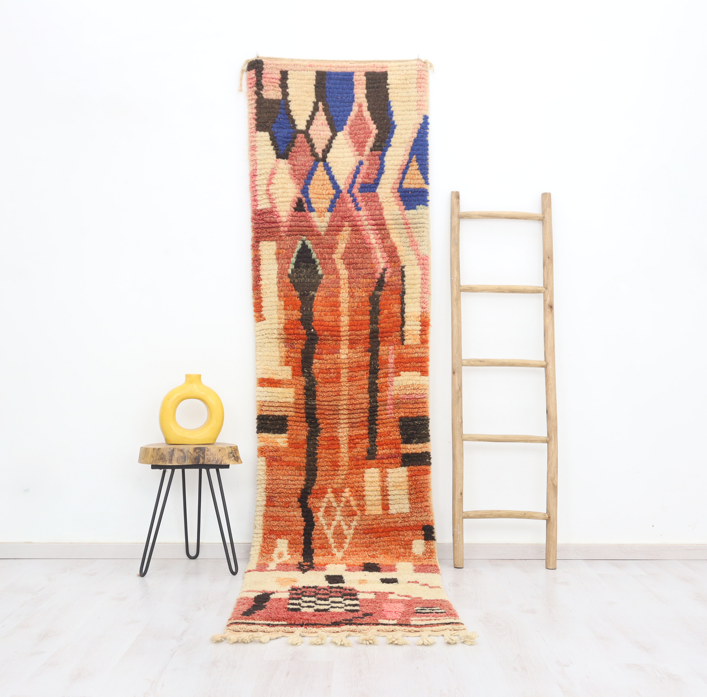 Adirbal  Moroccan Rug 2'4" x 9'8" - Street-Wave
