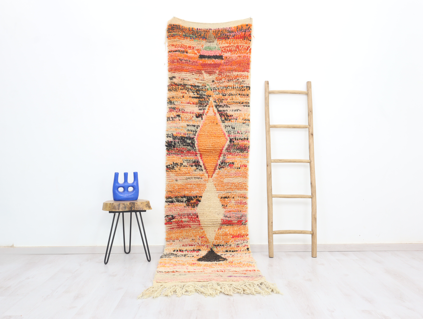 Massilen Moroccan Rug 2'5" x 9'2" - Street-Wave