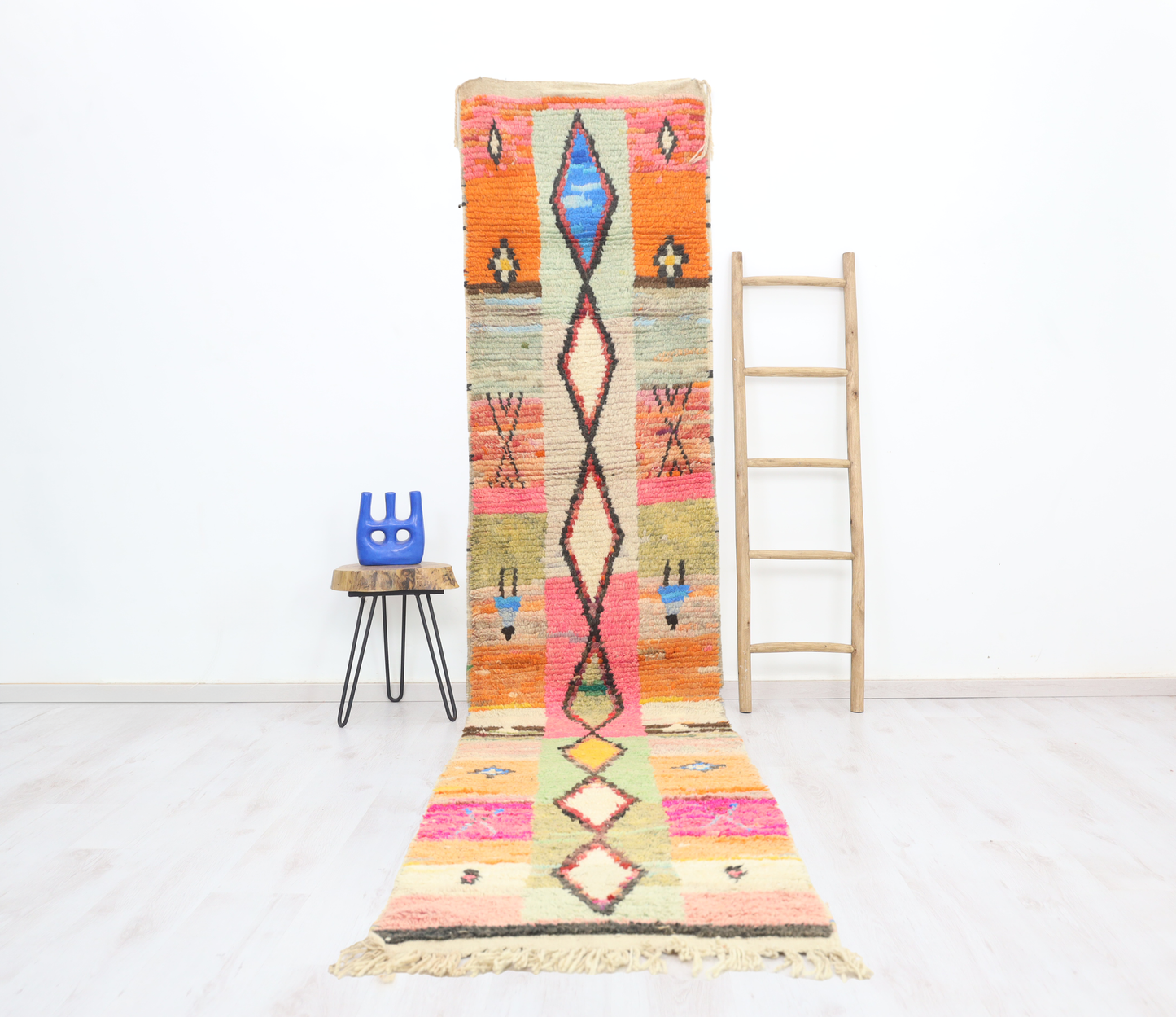 Ammud Moroccan Rug 2'6" x 13'2" - Street-Wave