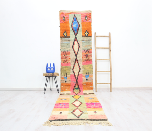 Ammud Moroccan Rug 2'6" x 13'2" - Street-Wave
