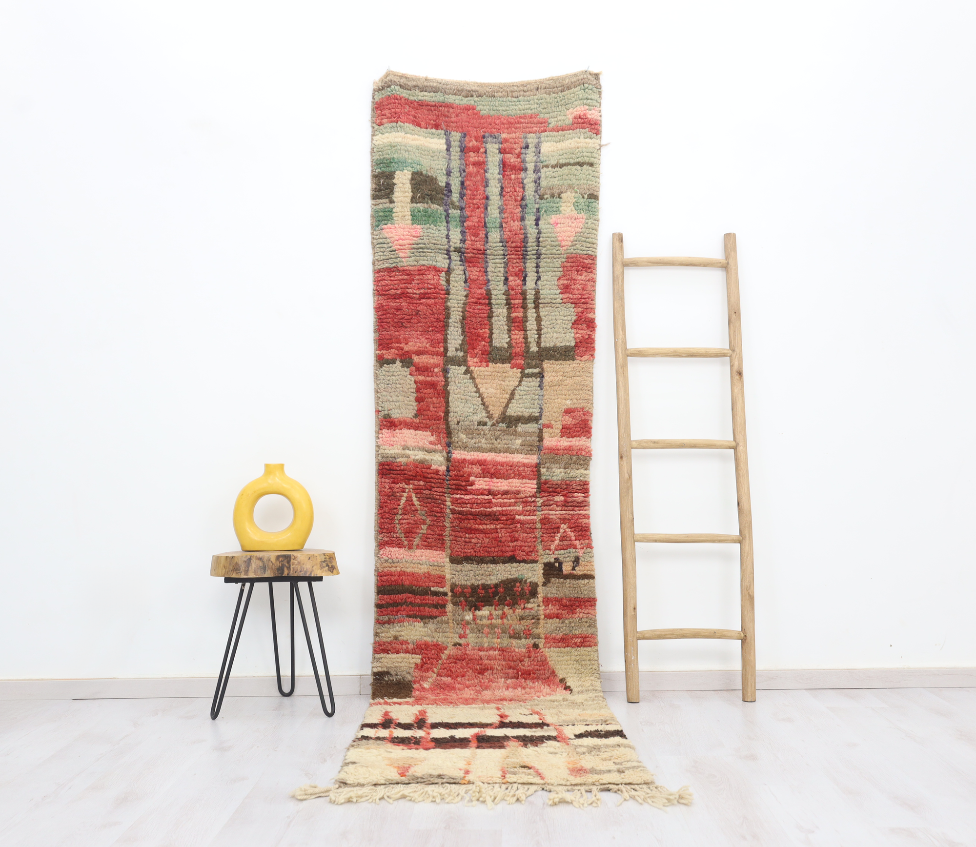 Imasse Moroccan Rug 2'4" x 9'7" - Street-Wave