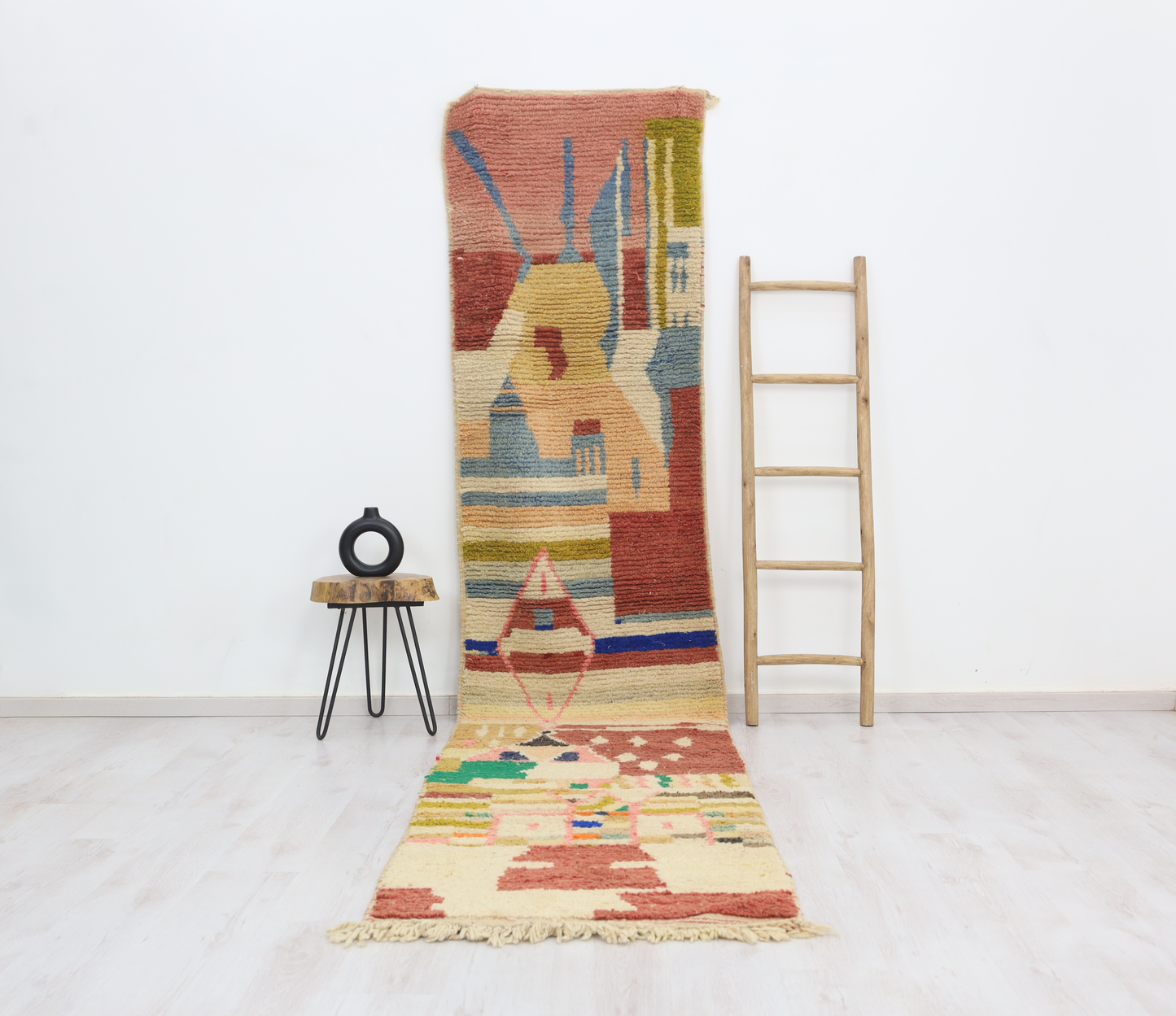 Lemsal  Moroccan Rug 2'8" x 12'7" - Street-Wave