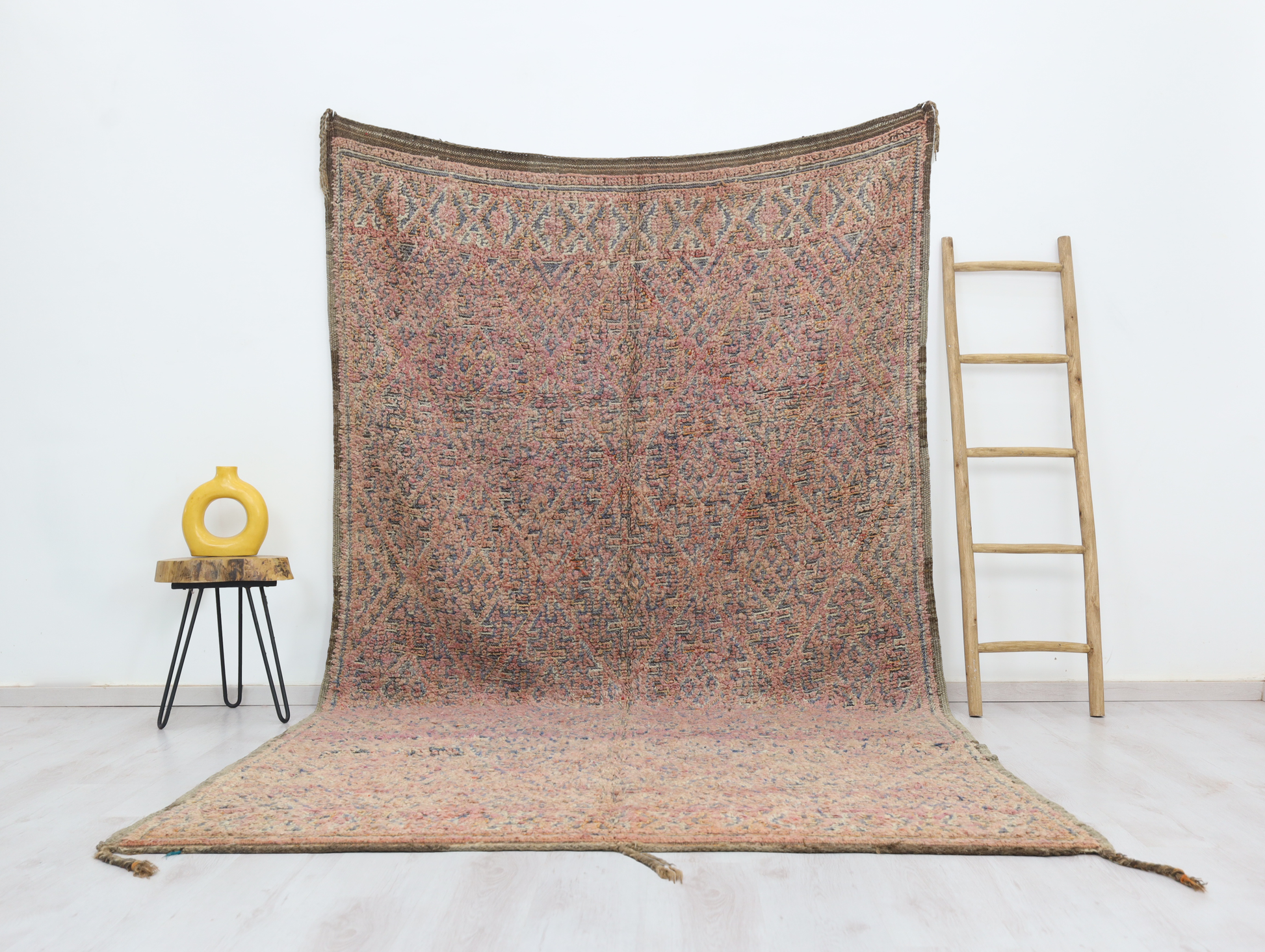 Imru Vintage Moroccan Rug 6'2" x10'7" - Street-Wave