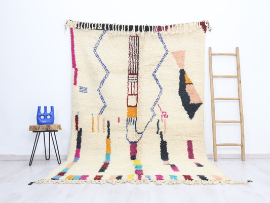 Ider Moroccan Rug 5'8" x 9'1" - Street-Wave