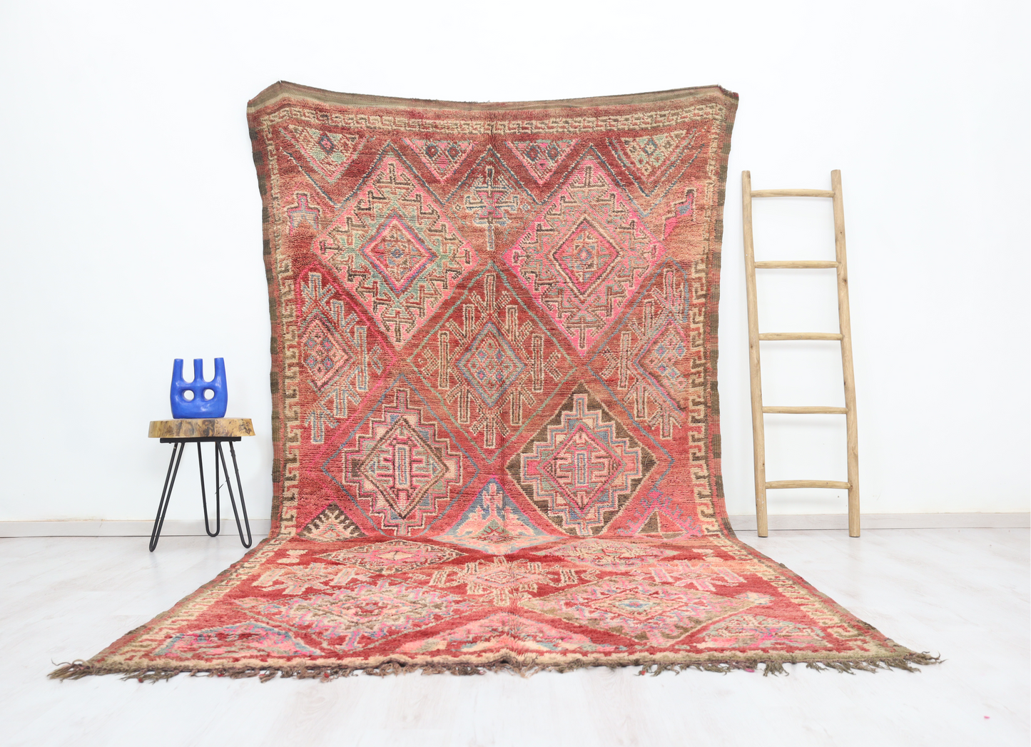 Amanar Vintage Moroccan Rug  6'0" x 11'8" - Street-Wave