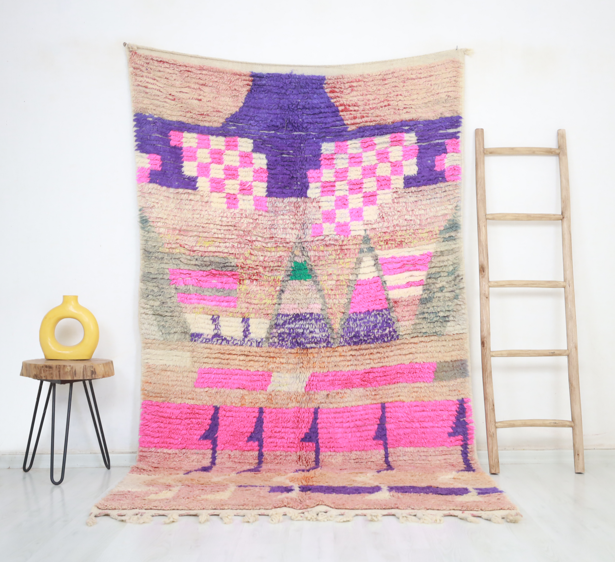 Maslay  Moroccan Rug 4'8" x 8'5" - Street-Wave