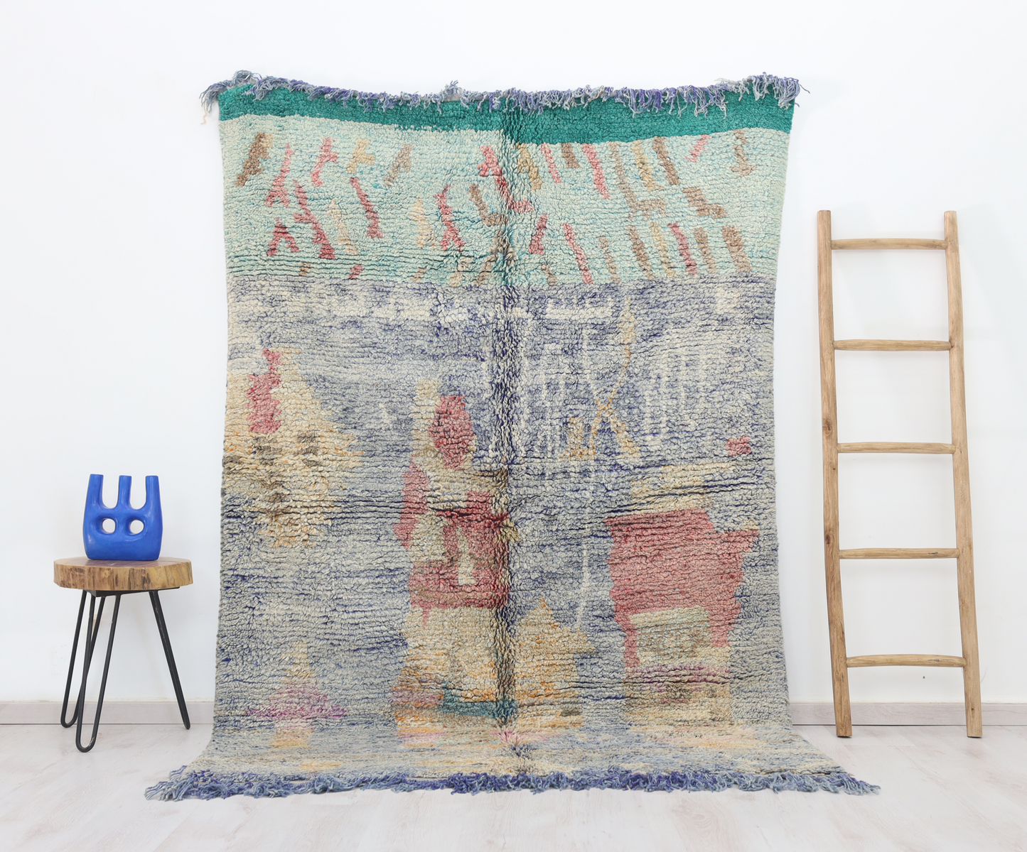 Anirya  Moroccan Rug 5'1" x 7'7" - Street-Wave