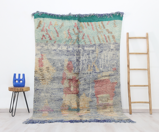 Anirya  Moroccan Rug 5'1" x 7'7" - Street-Wave