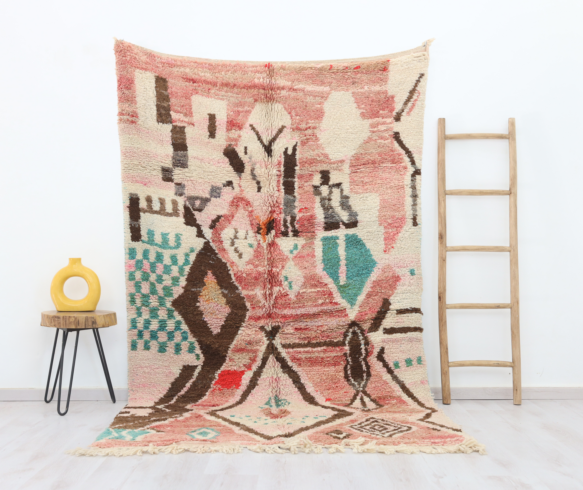 Idlisen  Moroccan Rug 5'0" x 8'7" - Street-Wave