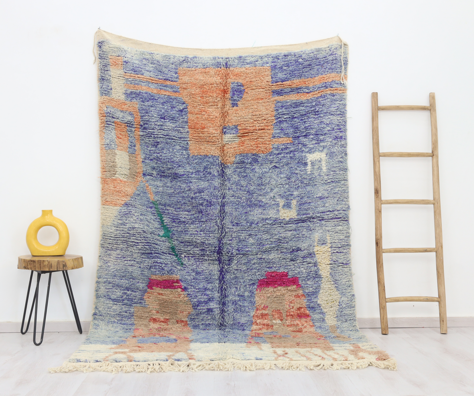 Izzura Moroccan Rug 5'2" x 8'3" - Street-Wave