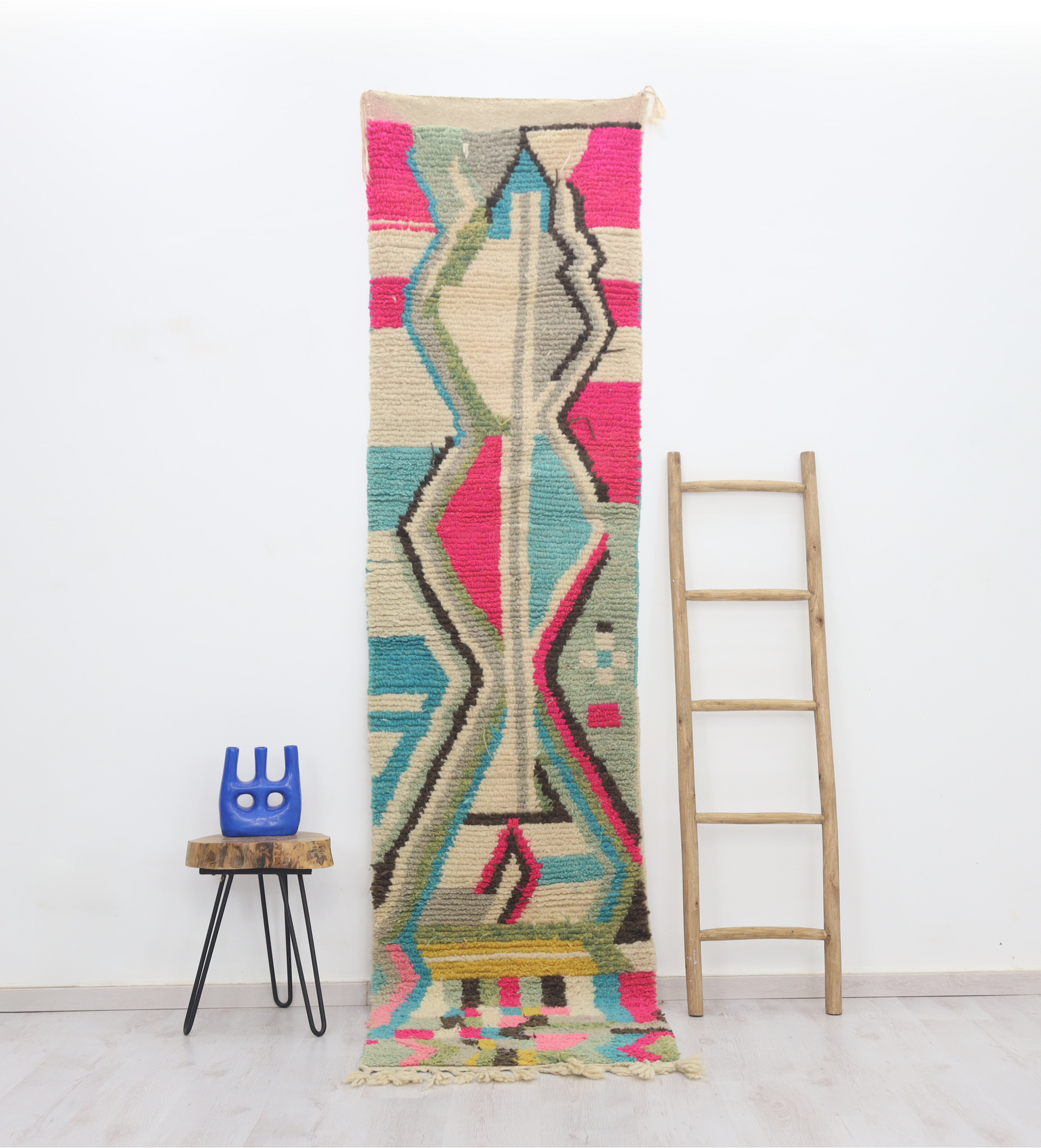 Alminda Moroccan Rug  2'4" x 9'9" - Street-Wave