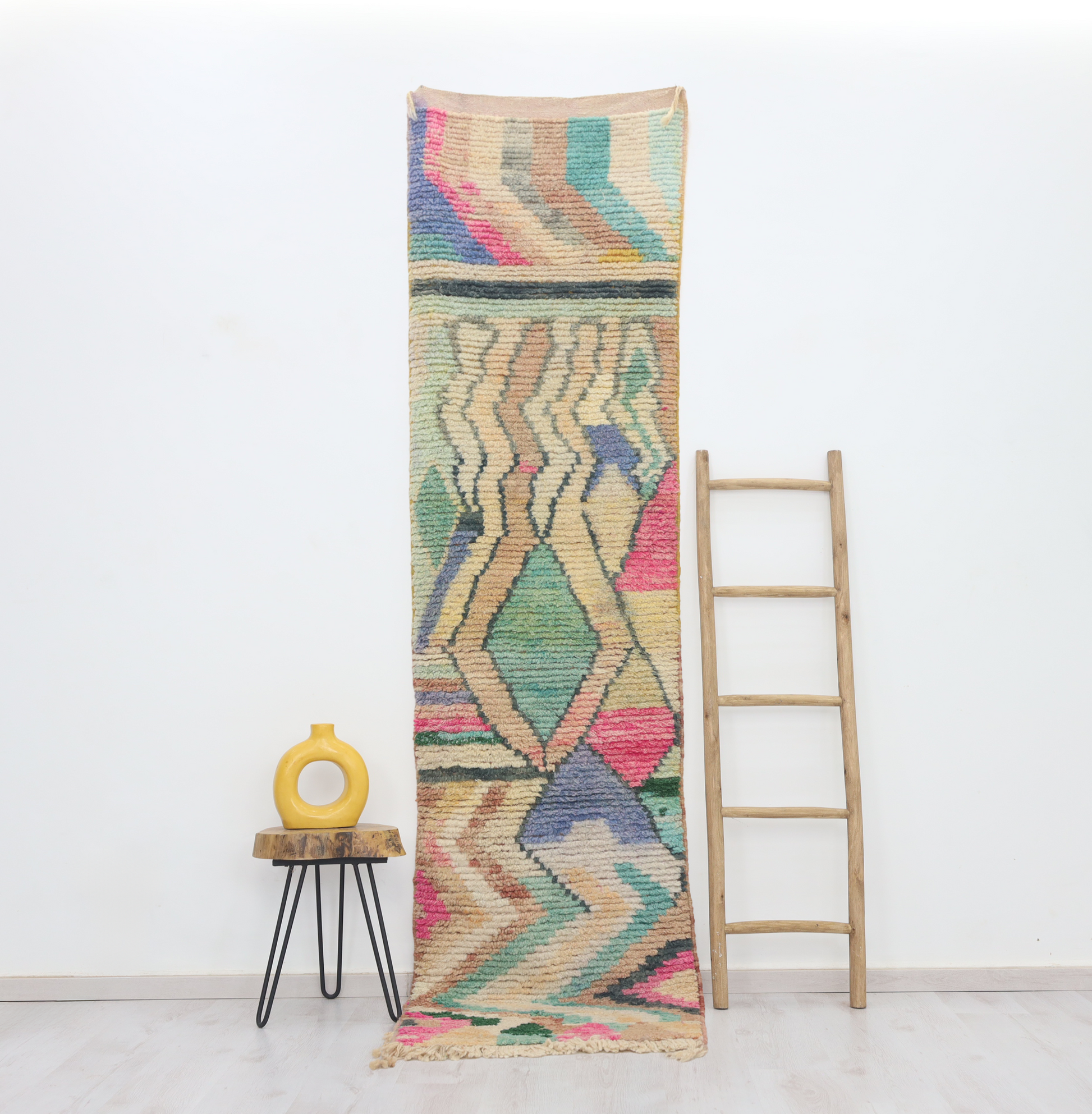 Titrit Moroccan Rug  2'4" x 9'5" - Street-Wave