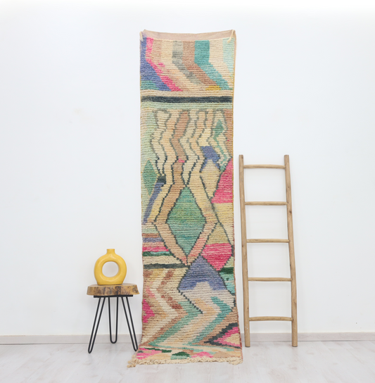 Titrit Moroccan Rug  2'4" x 9'5" - Street-Wave