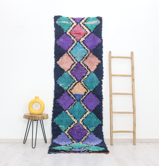 Tifan Moroccan Rug 2'5" x 8'2" - Street-Wave