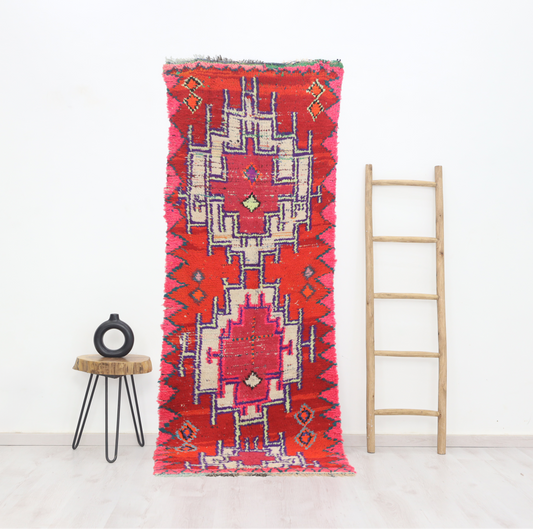 Amnayaz Moroccan Rug 2'8" x 8'1" - Street-Wave