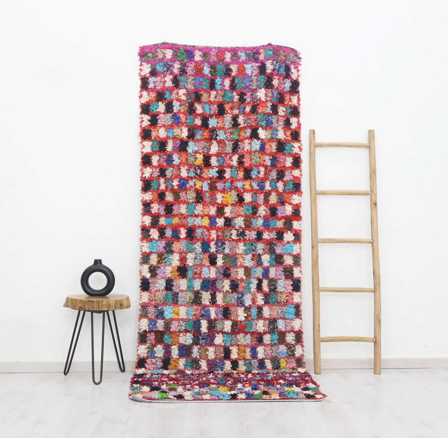 Maslay Moroccan Rug 3'3" x 8'8" - Street-Wave