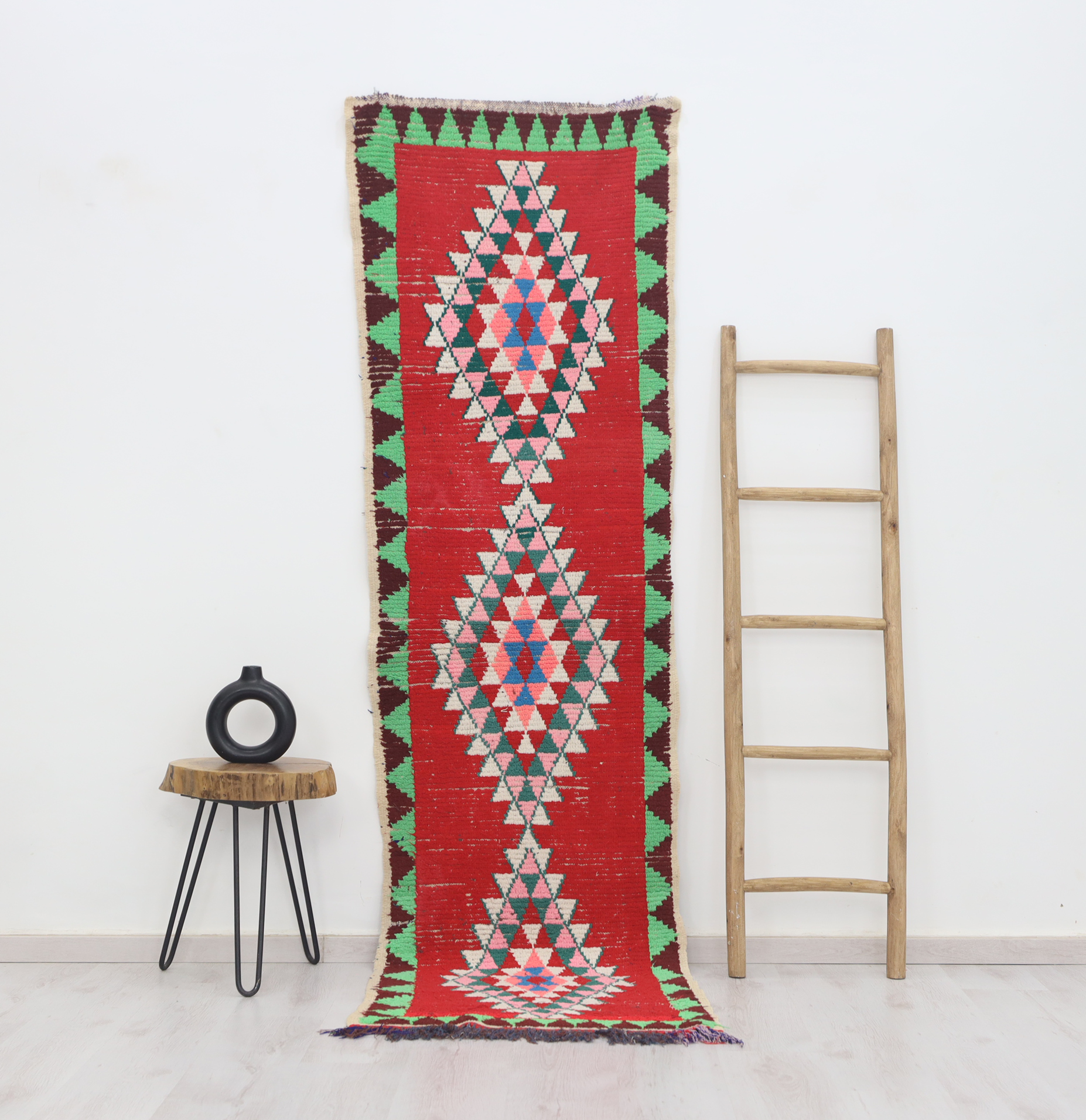 Tiniri Moroccan Rug 2'5" x 8'4" - Street-Wave