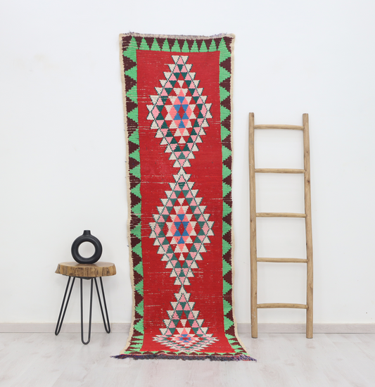 Tiniri Moroccan Rug 2'5" x 8'4" - Street-Wave