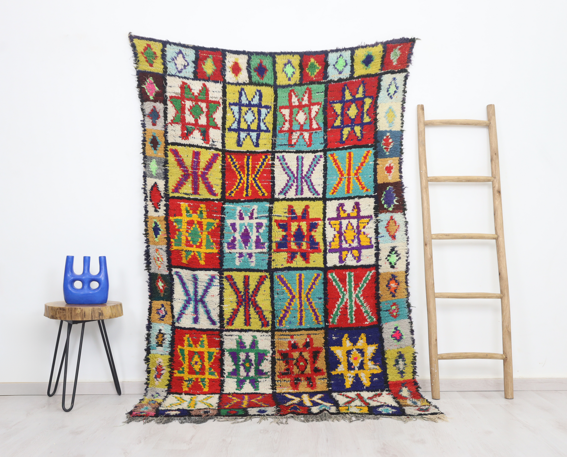 Zinna  Moroccan Rug 4'4" x 7'3" - Street-Wave