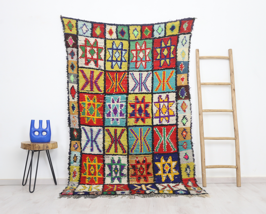 Zinna  Moroccan Rug 4'4" x 7'3" - Street-Wave