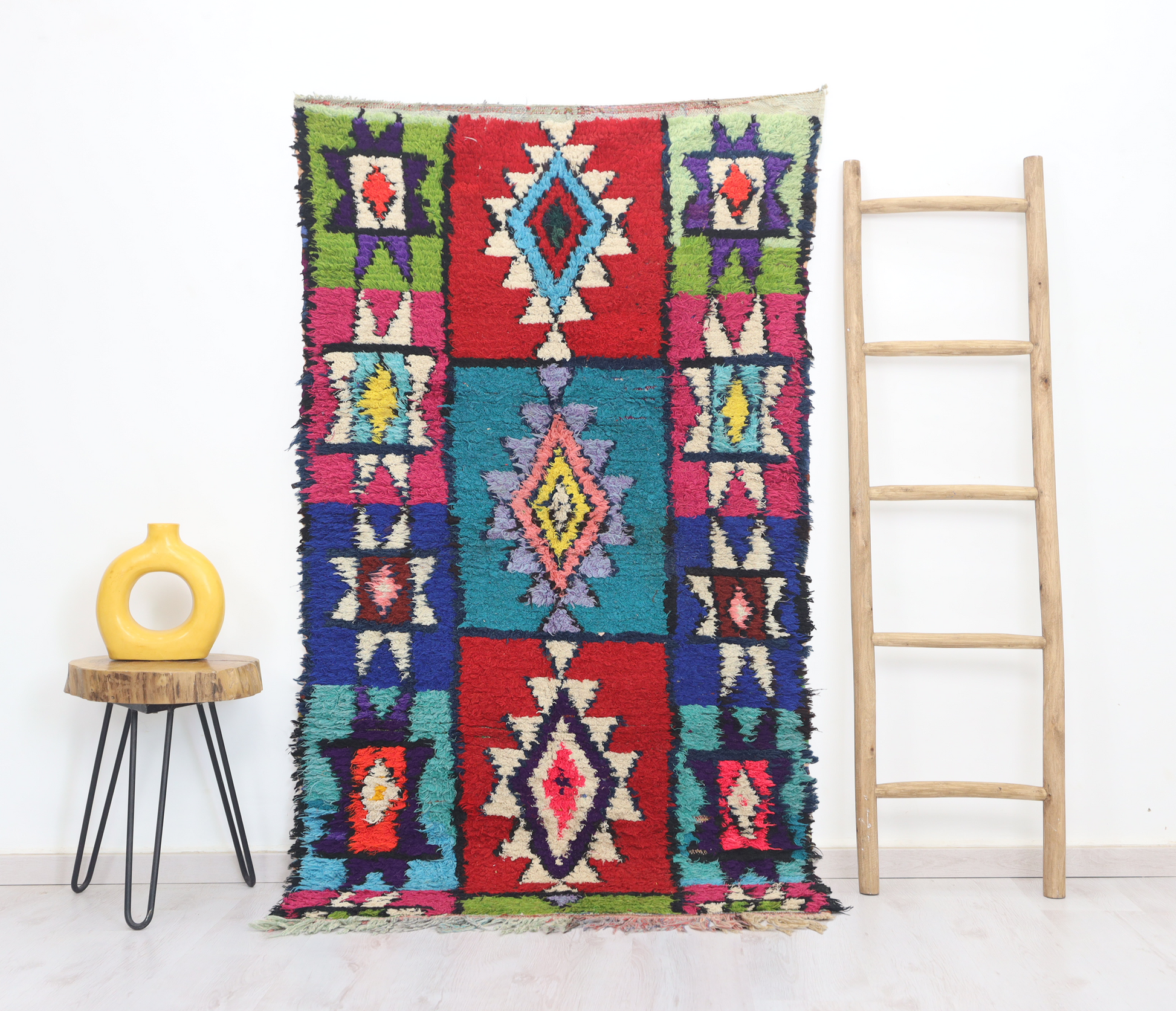 Sekina Moroccan Rug 3'3" x 6'2" - Street-Wave
