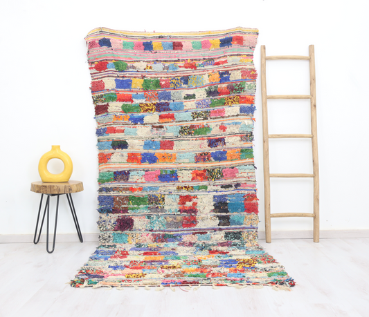 Addul Moroccan Rug 4'2" x 8'3" - Street-Wave