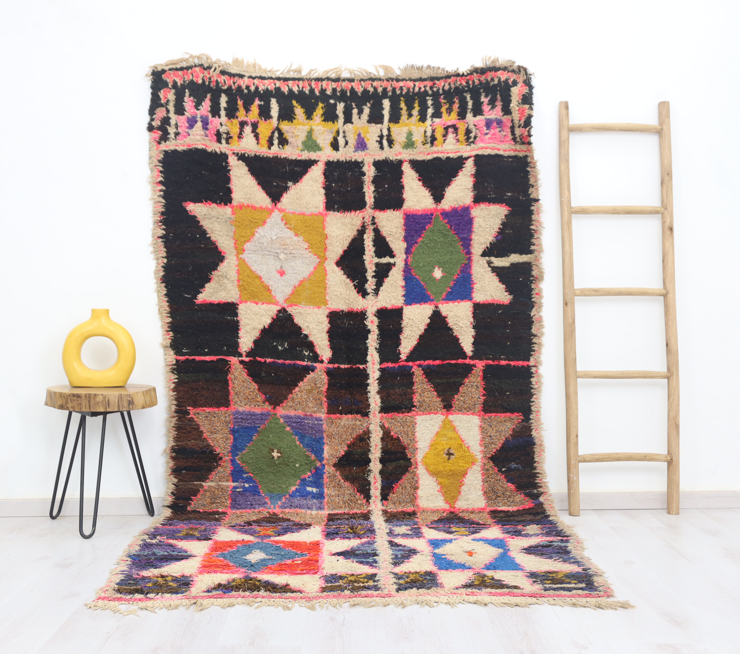Ufira Moroccan Rug 4'6" x 8'4" - Street-Wave
