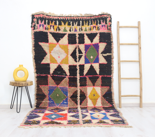 Ufira Moroccan Rug 4'6" x 8'4" - Street-Wave