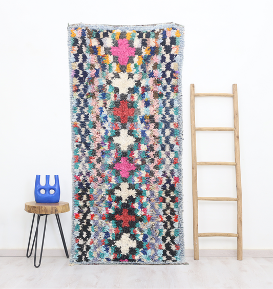Asirem Moroccan Rug 2'9" x 6'9" - Street-Wave