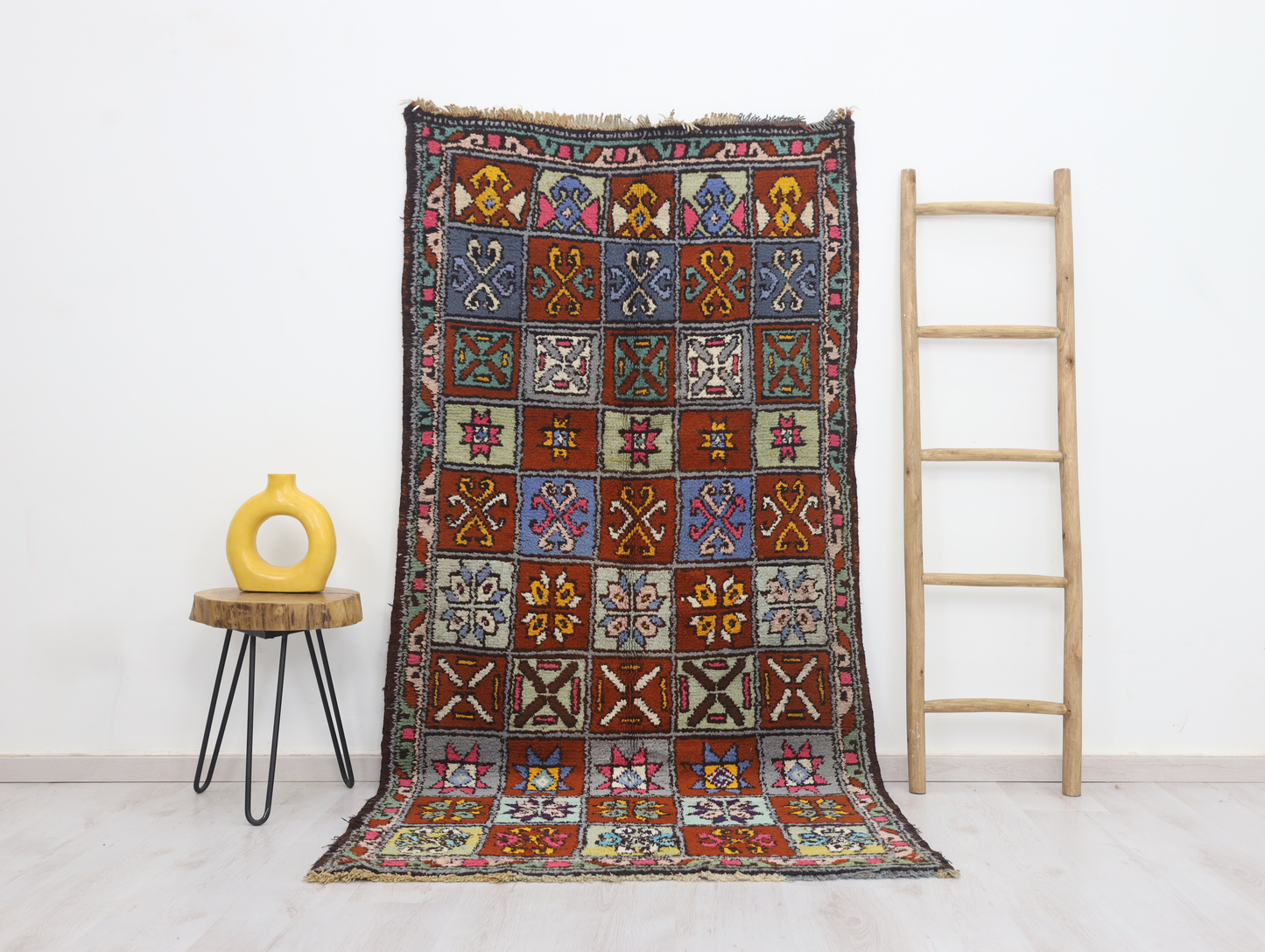 Aslay  Moroccan Rug 3'6" x 7'3" - Street-Wave