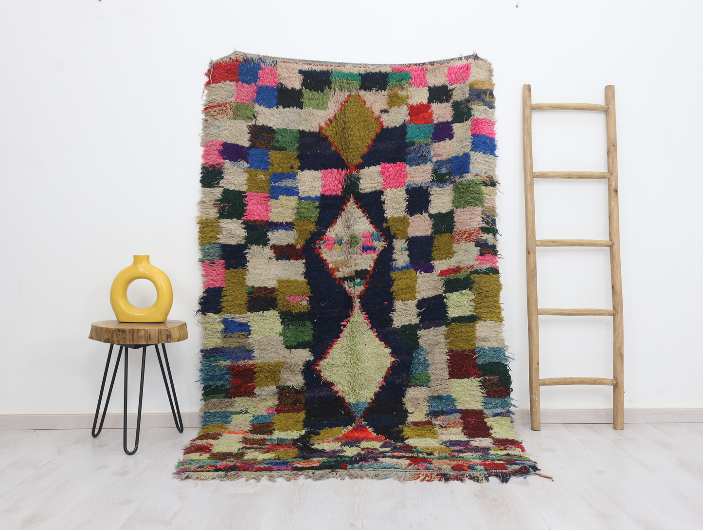 Tighermt Moroccan Rug 4'2" x 7'0" - Street-Wave