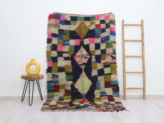 Tighermt Moroccan Rug 4'2" x 7'0" - Street-Wave