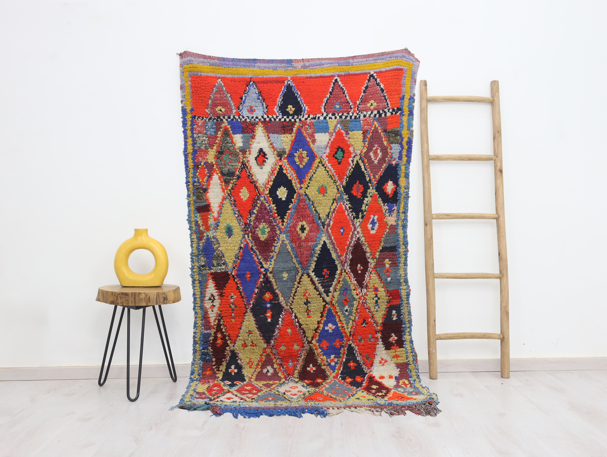 Bezzi Moroccan Rug 3'5" x 6'7" - Street-Wave