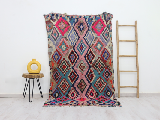 Tafukt Moroccan Rug 4'1" x 6'8" - Street-Wave