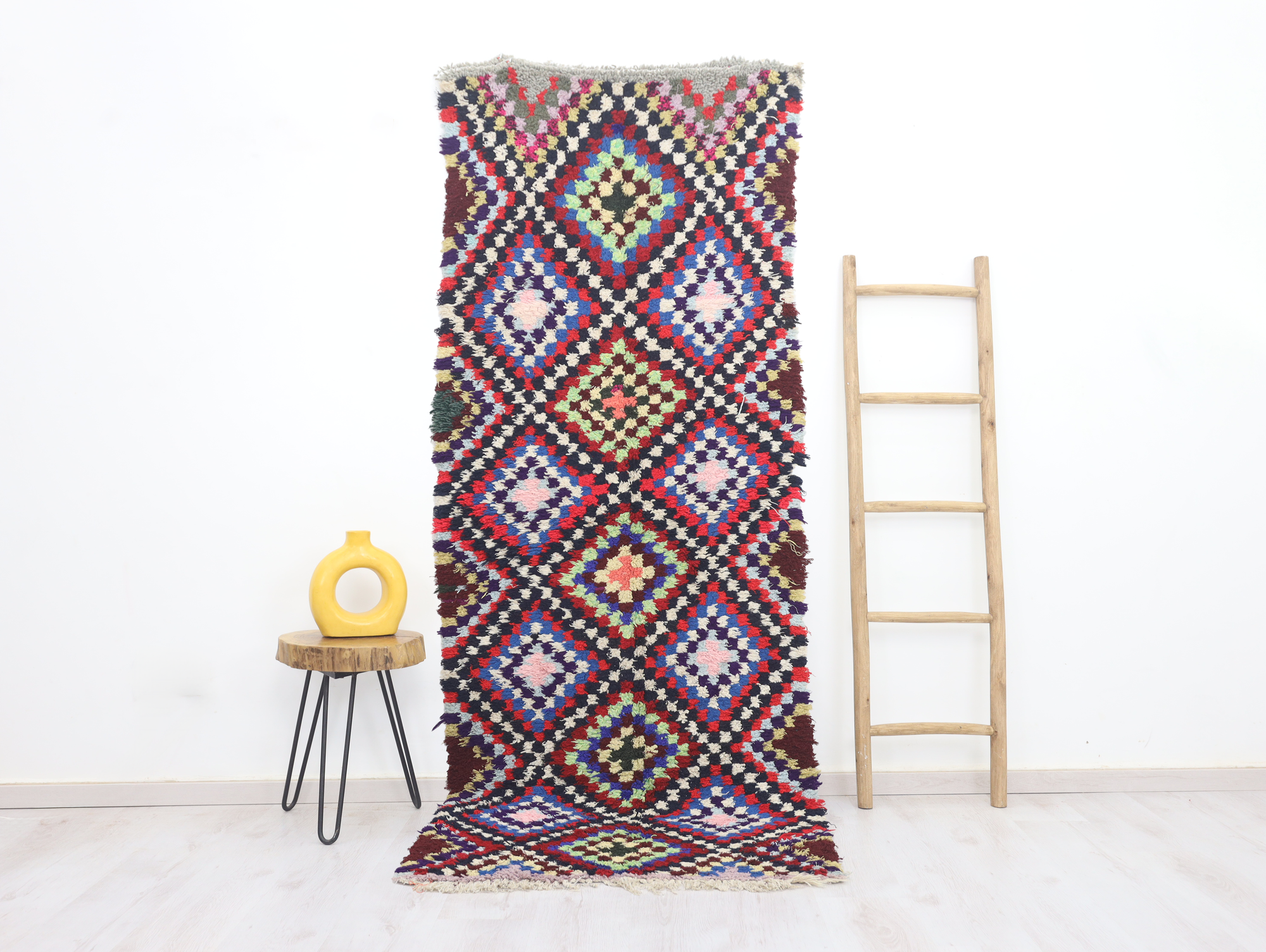 Aferhoun Moroccan Rug 2'9" x 8'3" - Street-Wave