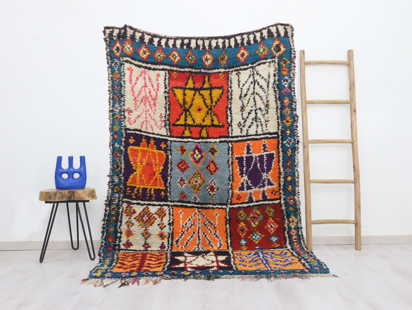 Timsal Moroccan Rug 4'7" x 7'1" - Street-Wave