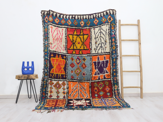Timsal Moroccan Rug 4'7" x 7'1" - Street-Wave