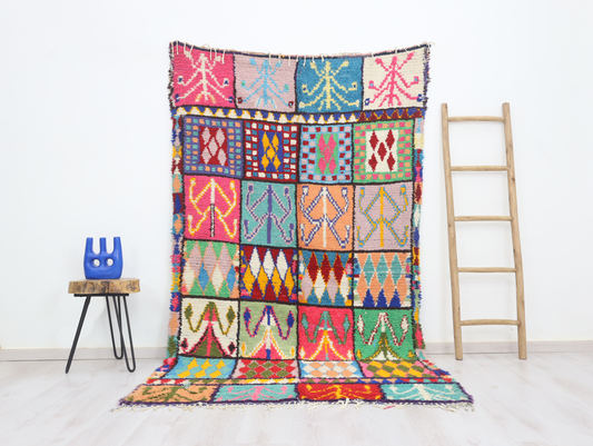 Tafrawt Moroccan Rug 4'8" x 8'4" - Street-Wave