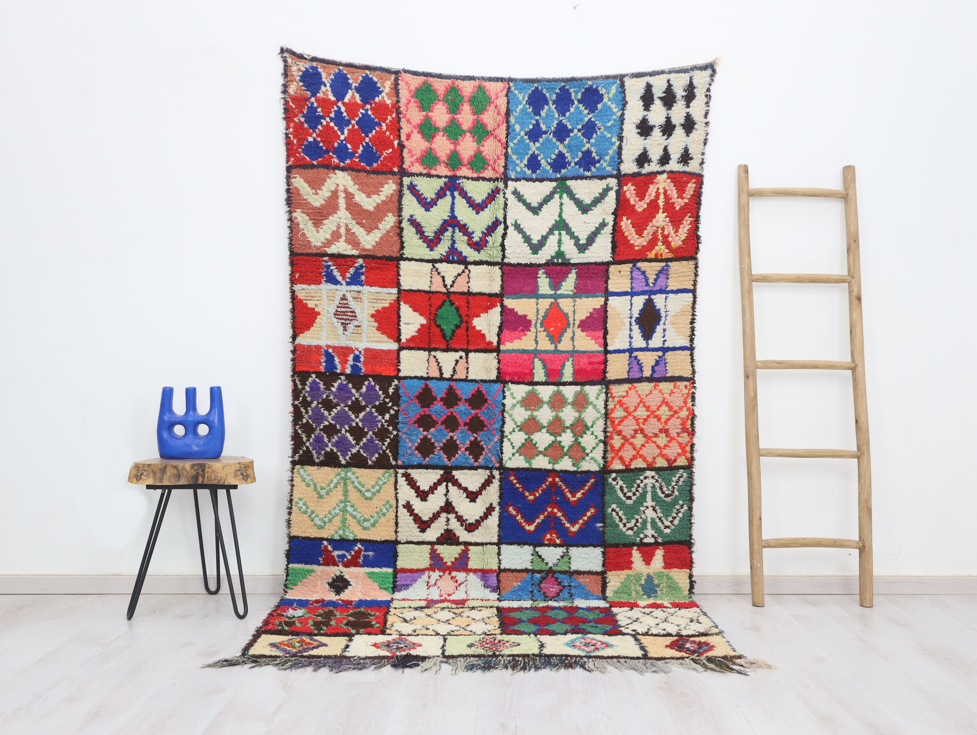 Amezian Moroccan Rug 4'7" x 7'9" - Street-Wave