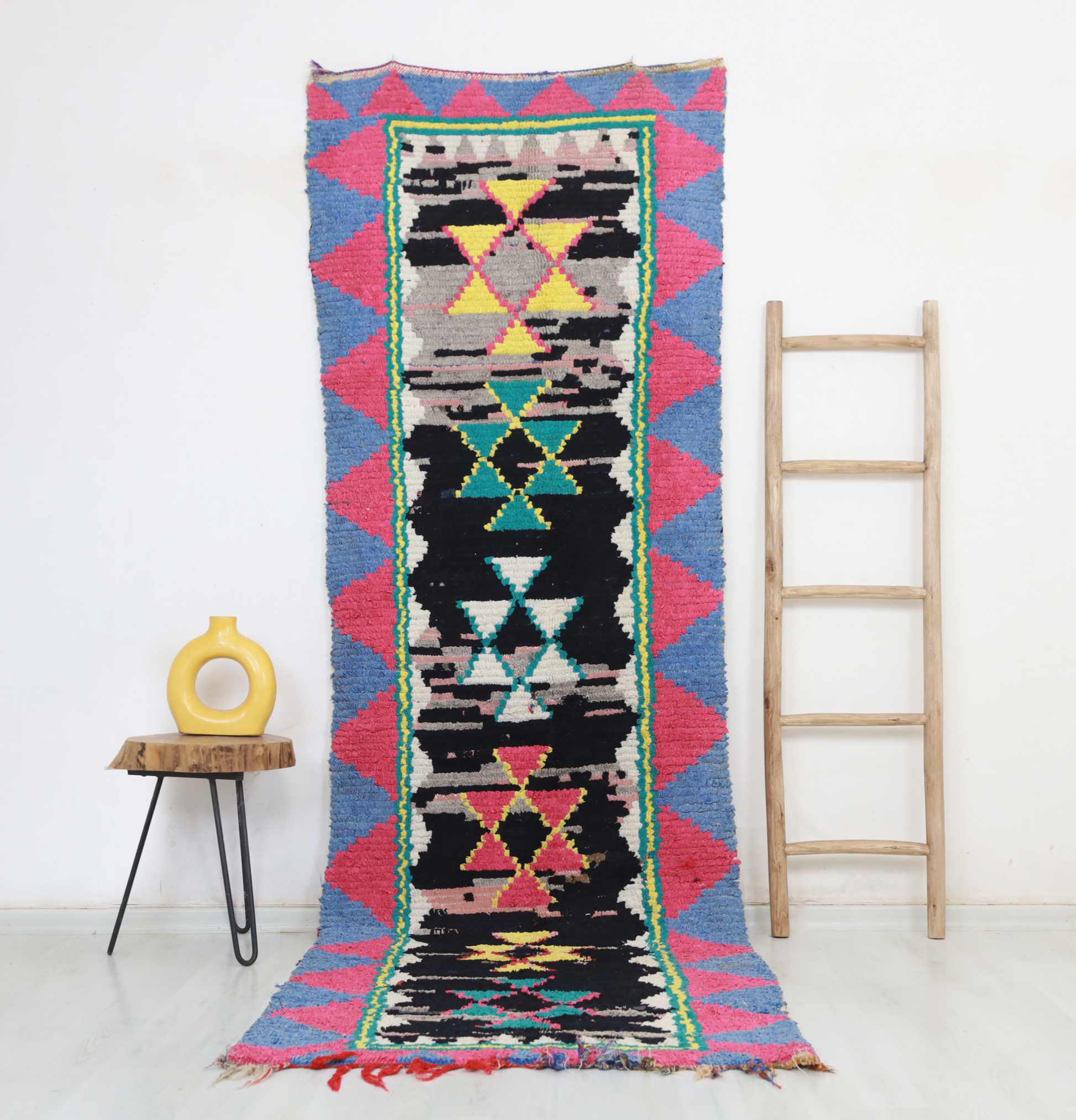 Tazdayt Moroccan Rug 3'3" x 10'0" - Street-Wave