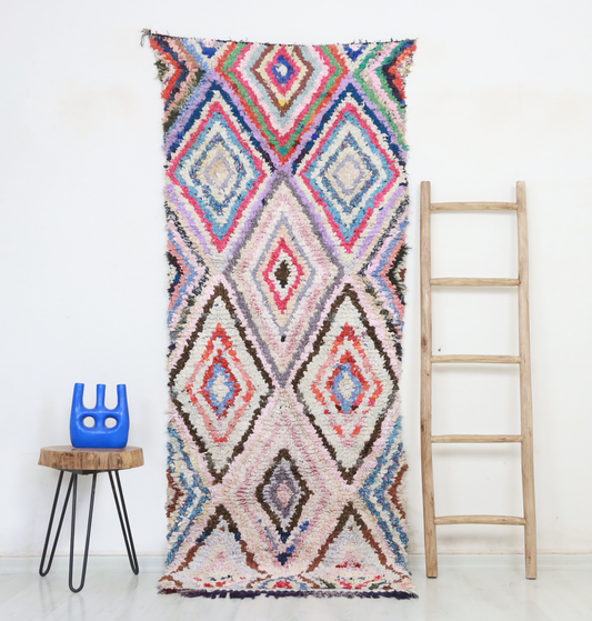 Tighri Moroccan Rug 3'1" x 7'7" - Street-Wave