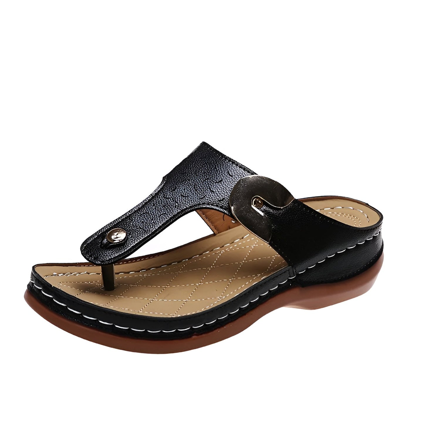 Orthopedic Sandals For Women By Street Wave With Arch Support And Cushioned Insole For All Day Comfort