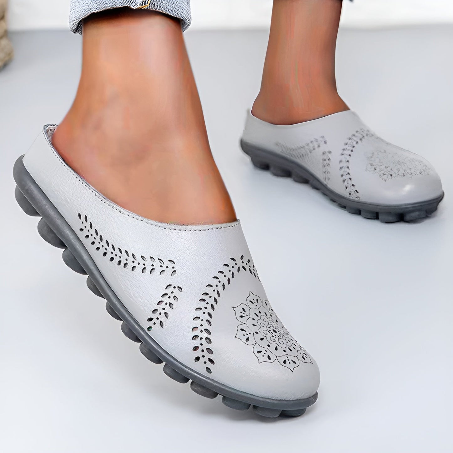 Street-wave Leather Women's Shoes With Orthopedic Support For All-Day Comfort Ideal For Spring