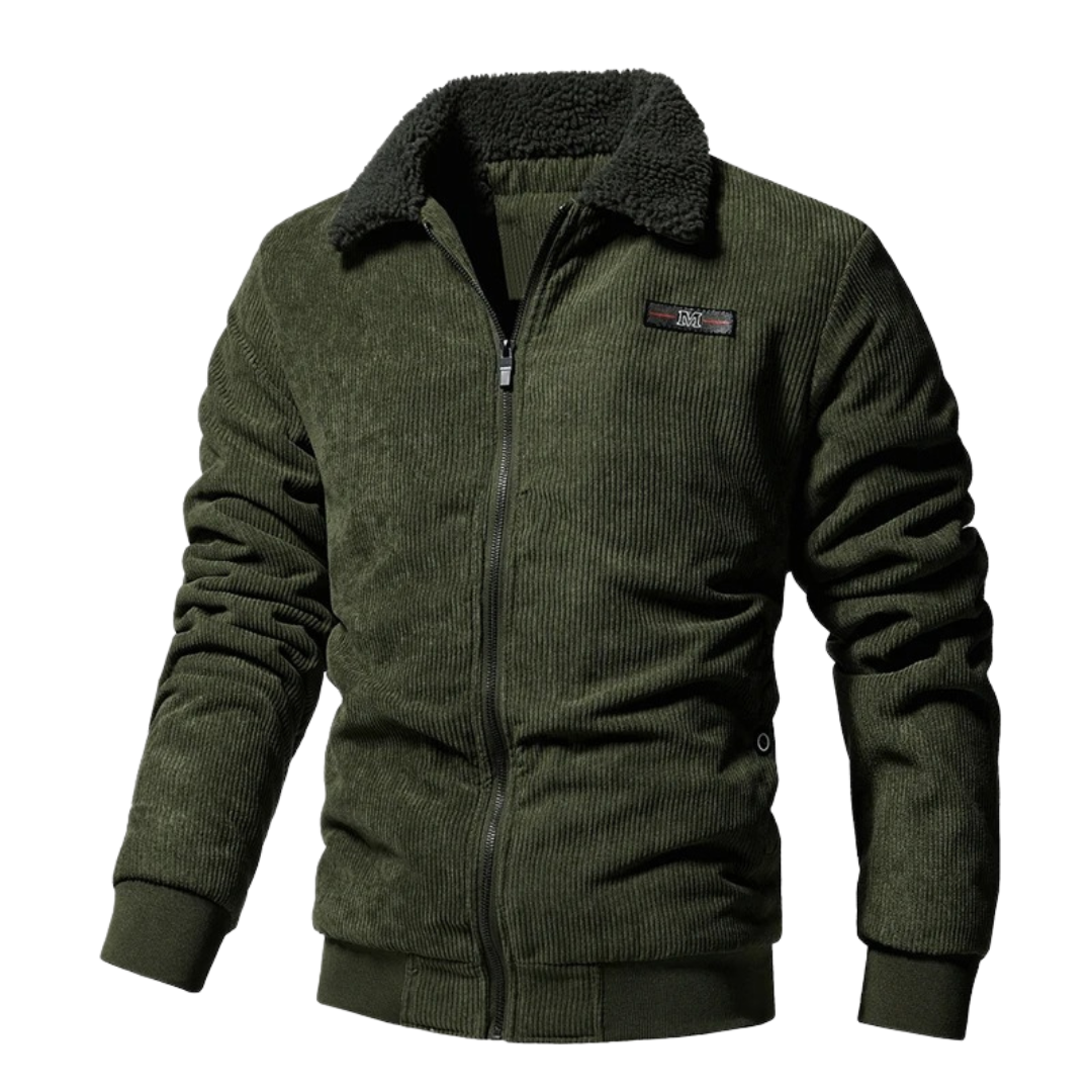Street-Wave Men's Fleece Jacket Warm Insulated Windproof Waterproof Winter Coat Pro