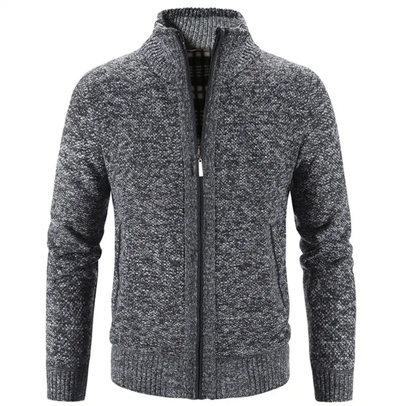 Street Wave Milano Knitted Slimfit Cardigan Vest For Men Cozy Autumn Layering All Day Comfort