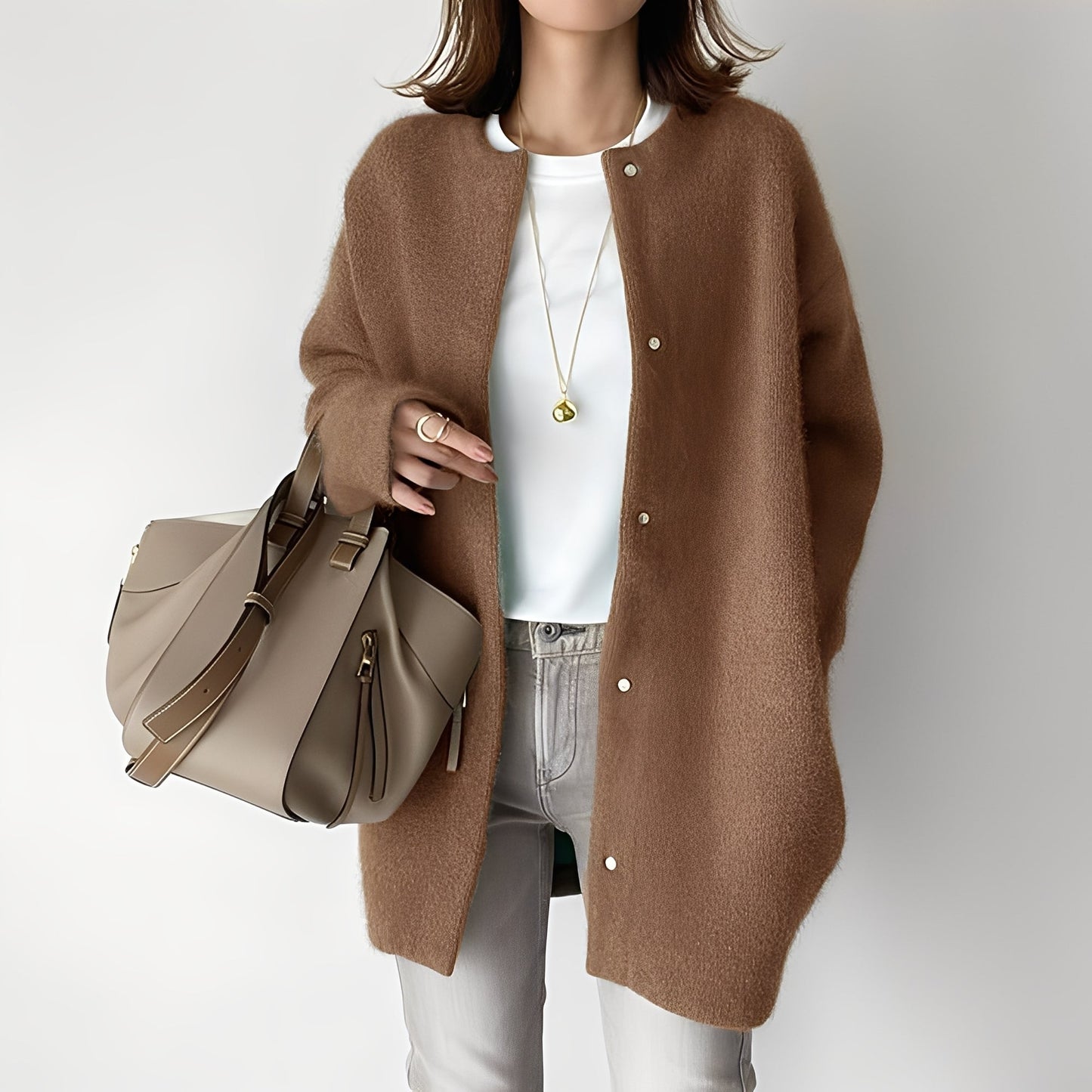 Streetwave Womens Cardigan Soft Cozy Knit For All Seasons Timeless Elegance Versatile Everyday Essential