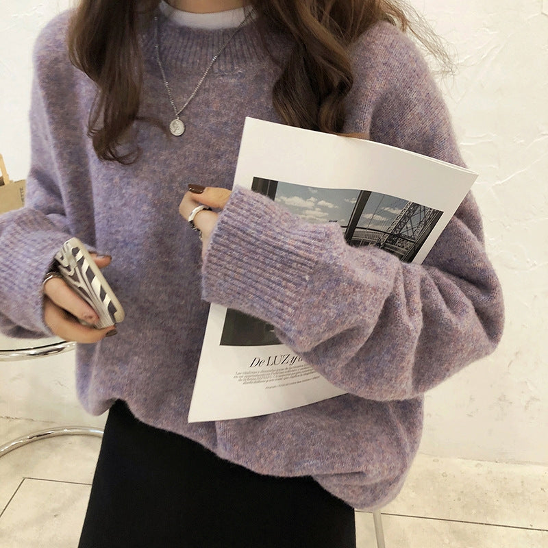 Street-Wave Drop Shoulder Pullover