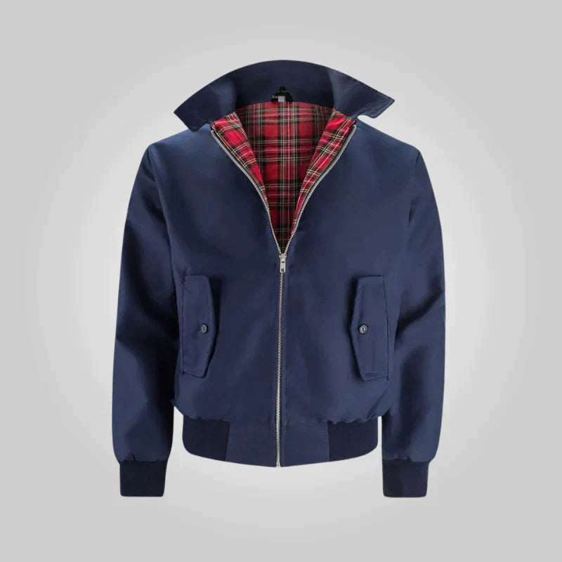 Bomber Jacket Retro Vintage Style for British Heritage Fashion Fans Street-Wave Everyday Wear