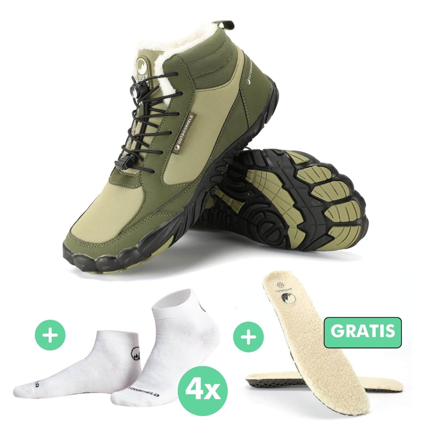 Orthopedic Winter Boots Street-Wave All Day Comfort Warmth And Arch Support For Foot Health